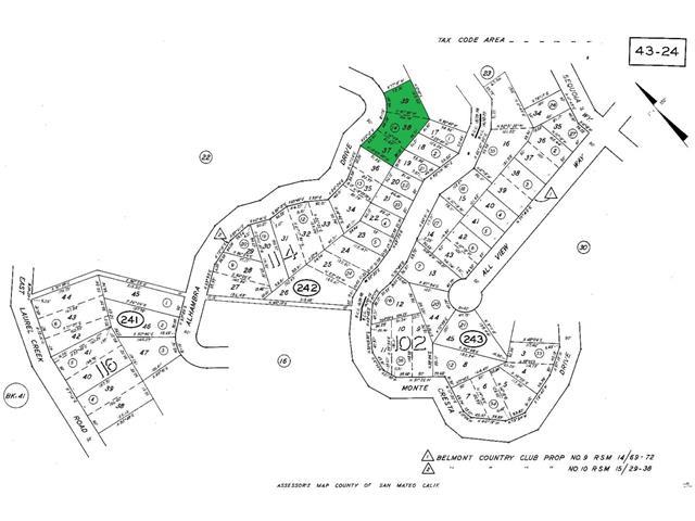 0 Alhambra Drive, BELMONT, California 94002, ,Lots And Land,For Sale,Alhambra Drive,40966425