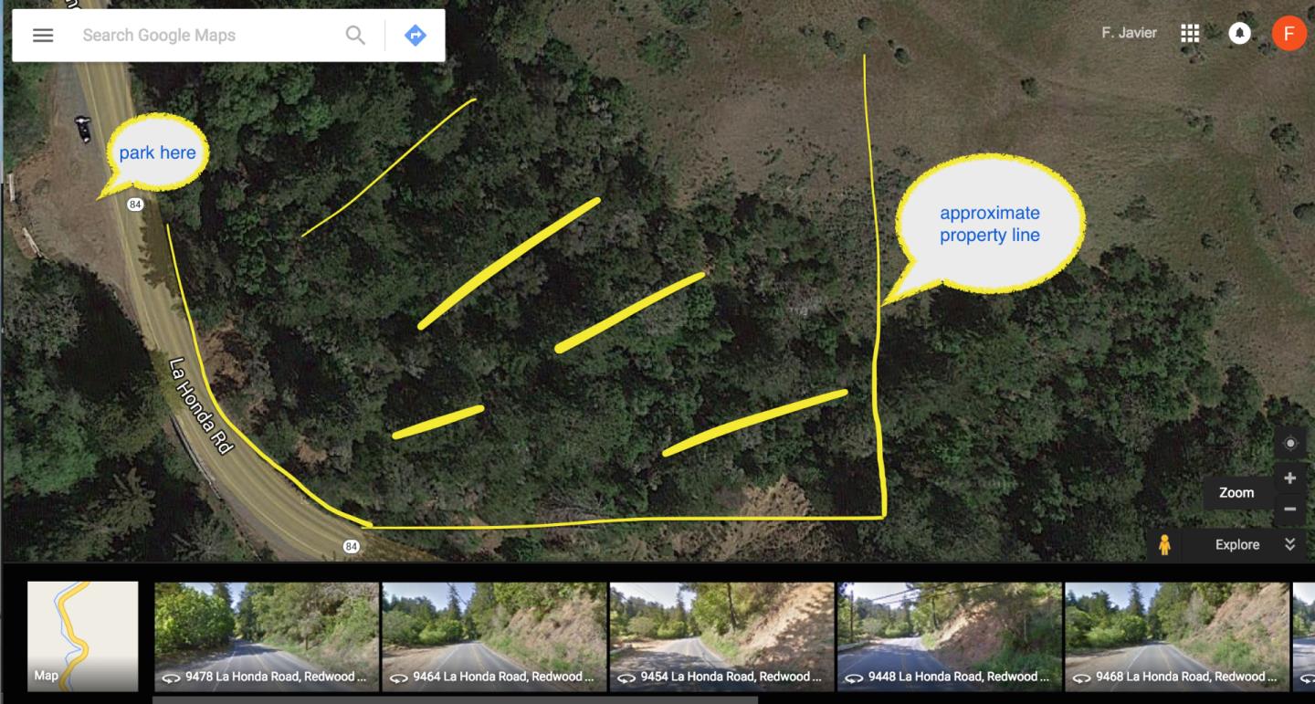 0 LA HONDA, LA HONDA, California 94020, ,Lots And Land,For Sale,LA HONDA,40966400
