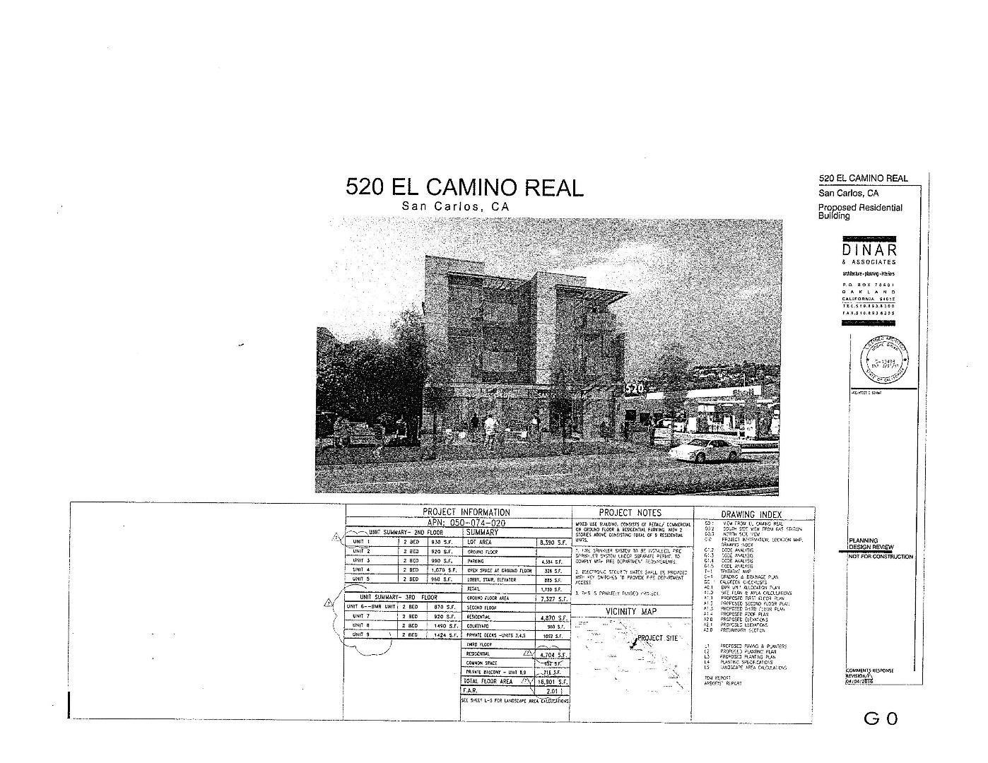 520 El Camino Real, SAN CARLOS, California 94070, ,Lots And Land,For Sale,El Camino Real,40966341