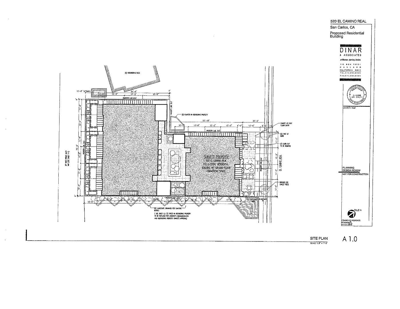 520 El Camino Real, SAN CARLOS, California 94070, ,Lots And Land,For Sale,El Camino Real,40966341