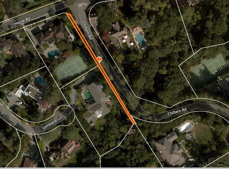 0 Chiltern Road, HILLSBOROUGH, California 94010, ,Lots And Land,For Sale,Chiltern Road,40962353