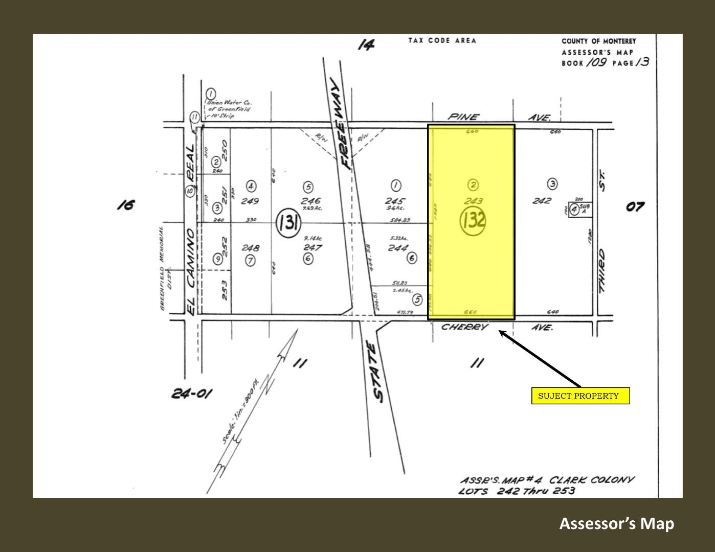 40895 Cherry Avenue, GREENFIELD, California 93927, ,Comm Lots And Land,For Sale,Cherry Avenue,40962286