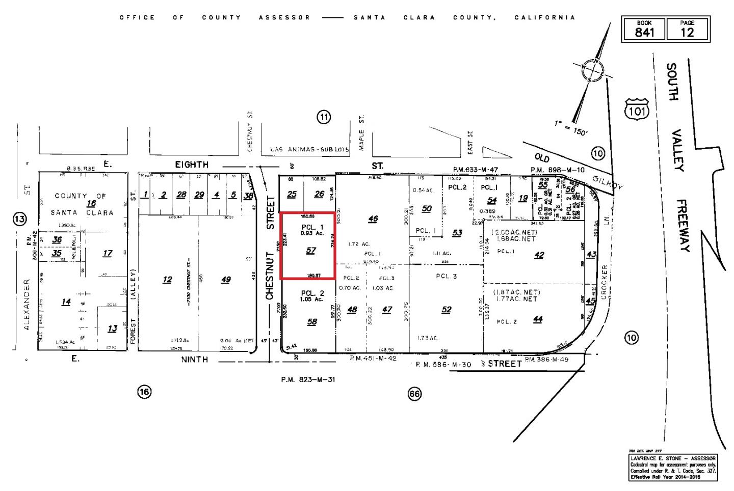 7150 Chestnut Street, GILROY, California 95020, ,Comm Lots And Land,For Sale,Chestnut Street,40962063