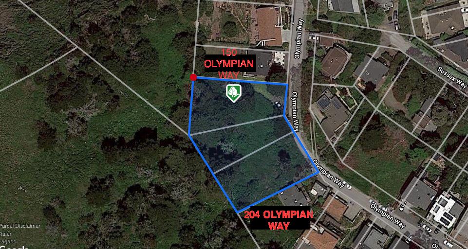0 Olympian Way, PACIFICA, California 94044, ,Lots And Land,For Sale,Olympian Way,40967386