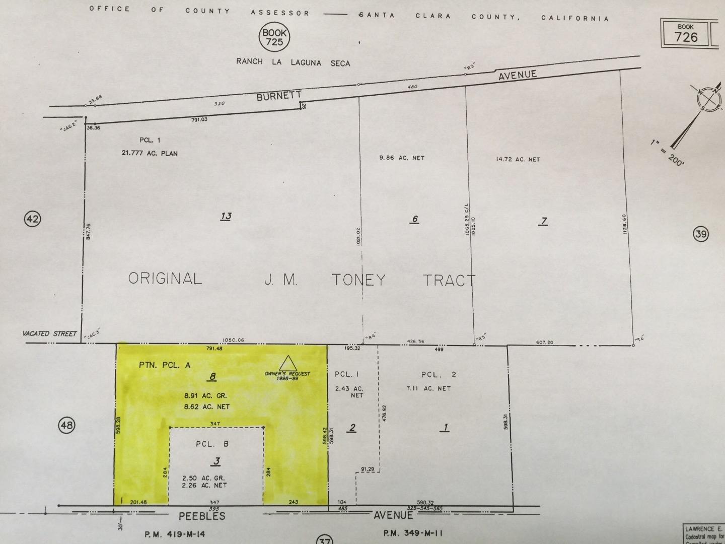 355 Peebles, MORGAN HILL, California 95037, ,Lots And Land,For Sale,Peebles,40964470