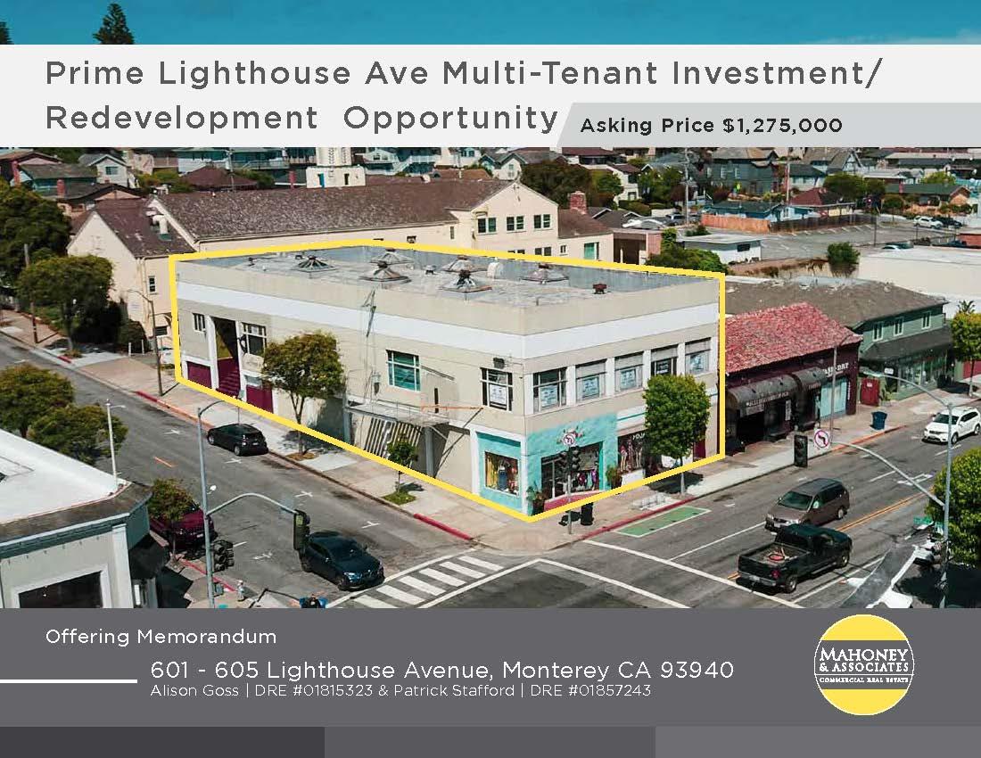 601 Lighthouse Ave, Monterey, CA 93940 Beds Baths (Sold