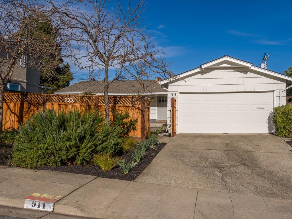 911 Emerald Hill Rd, Redwood City, CA 94061 3 Beds 2 Baths (Sold