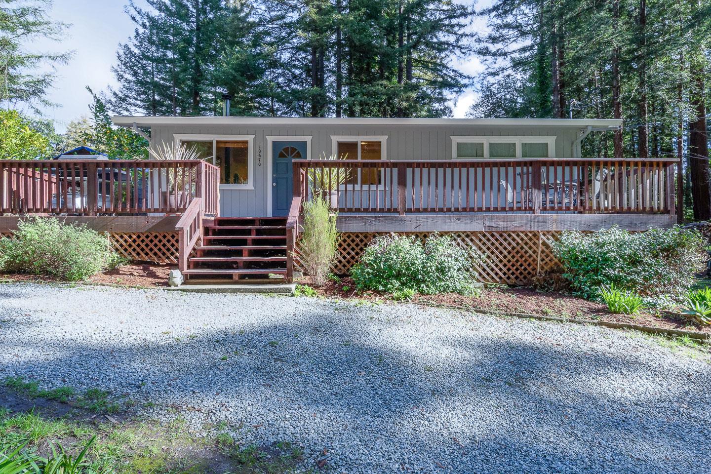 10670 West Dr, Felton, CA 95018 3 Beds 1 Baths (Sold) ML81781146