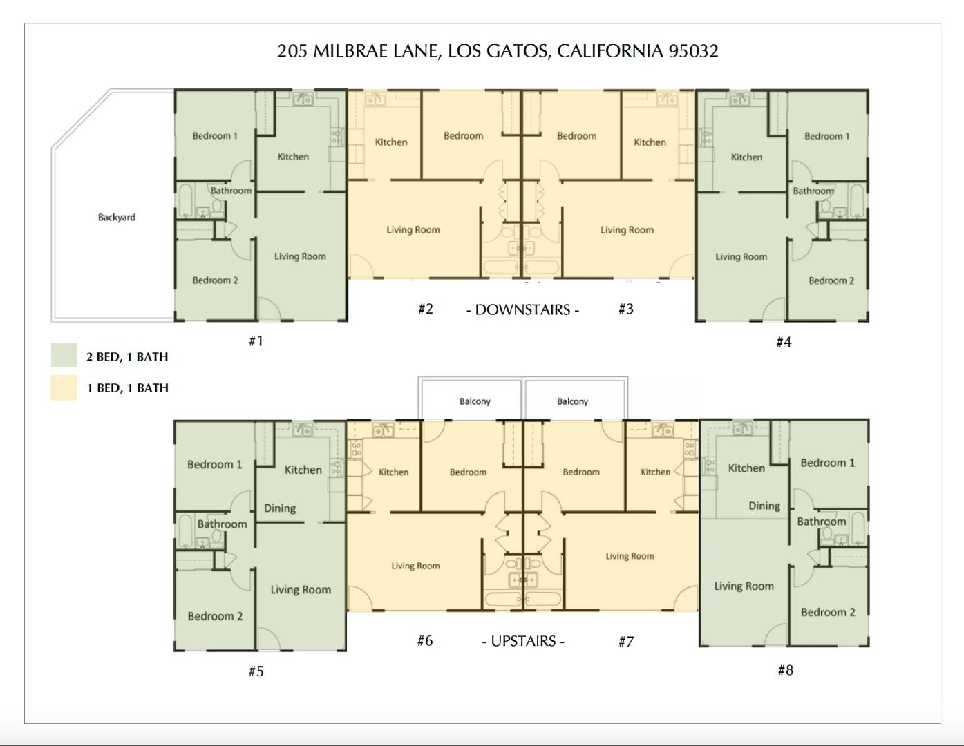 205 Milbrae Lane, LOS GATOS, California 95032, ,Comm Ri Multi-units 5+,For Sale,Milbrae Lane,ML81795629