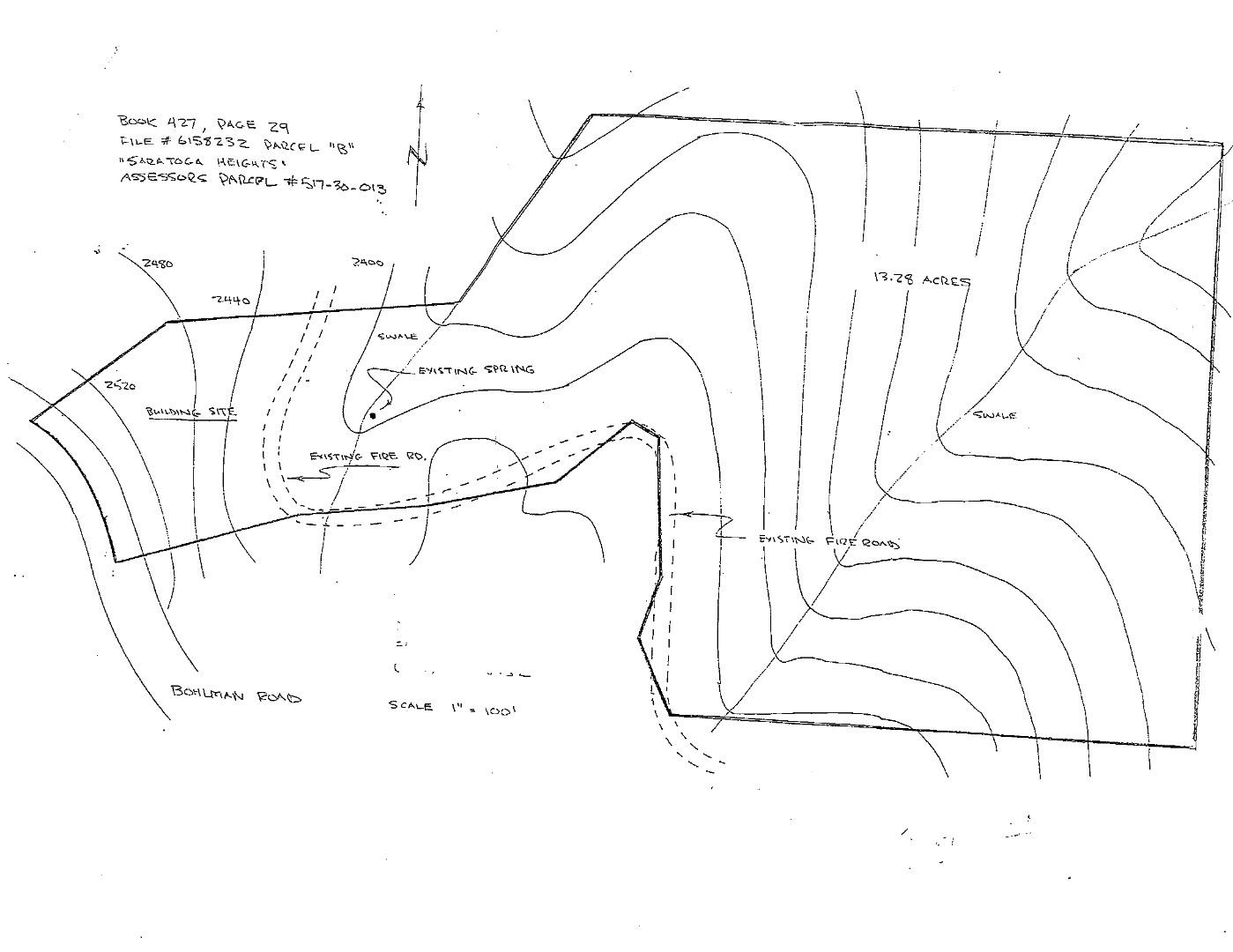 16968 Bohlman Road, SARATOGA, California 95070, ,Lots And Land,For Sale,Bohlman Road,40962034