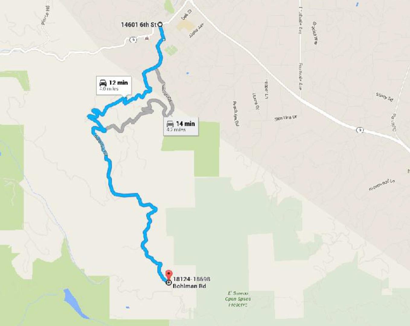 16968 Bohlman Road, SARATOGA, California 95070, ,Lots And Land,For Sale,Bohlman Road,40962034