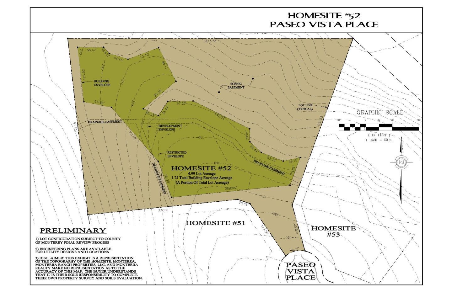 7572 Paseo Vista Place (Lot 52), MONTEREY, California 93940, ,Lots And Land,For Sale,Paseo Vista Place (Lot 52),40964974