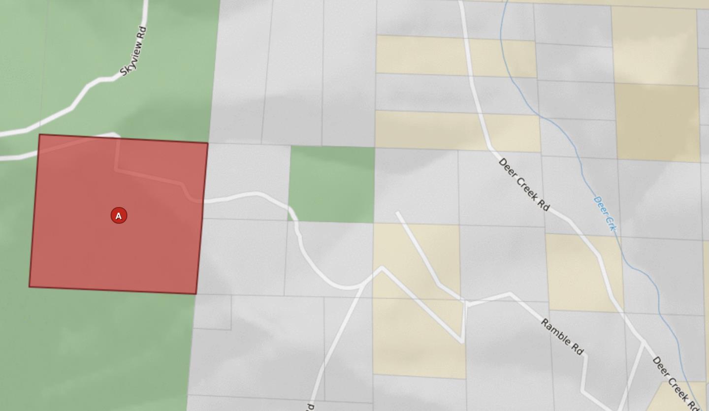 089-011-04 Skyview Road, BOULDER CREEK, California 95006, ,Lots And Land,For Sale,Skyview Road,40965310