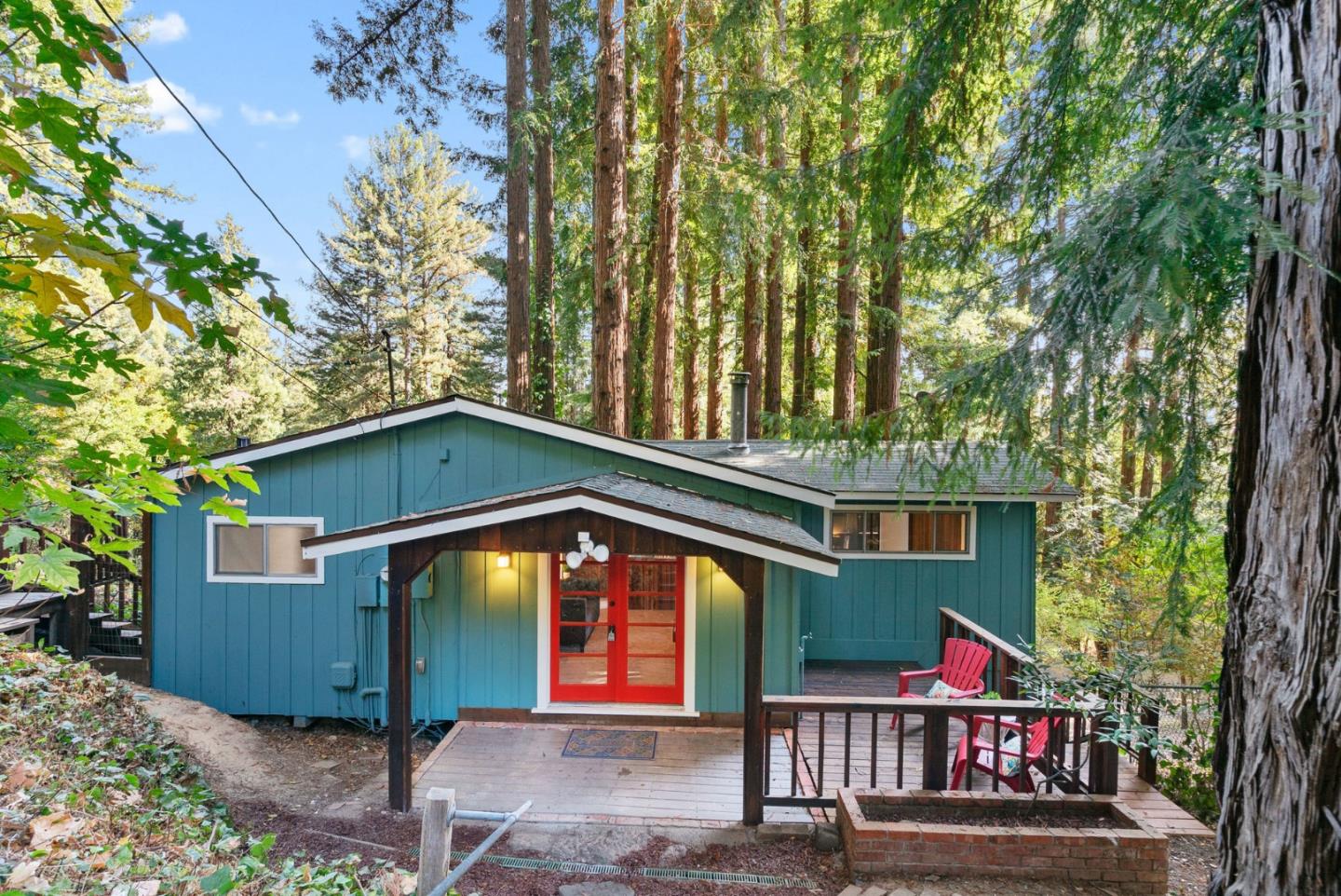 13451 Upland Dr, Boulder Creek, CA 95006 2 Beds 1 Baths (Sold