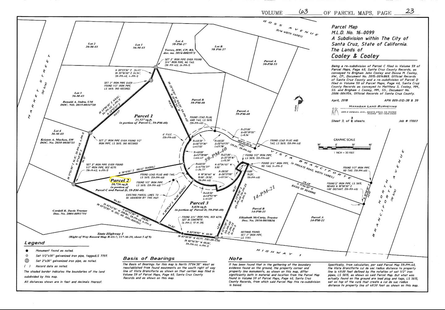 0 Vista Branciforte, SANTA CRUZ, California 95065, ,Lots And Land,For Sale,Vista Branciforte,40962119