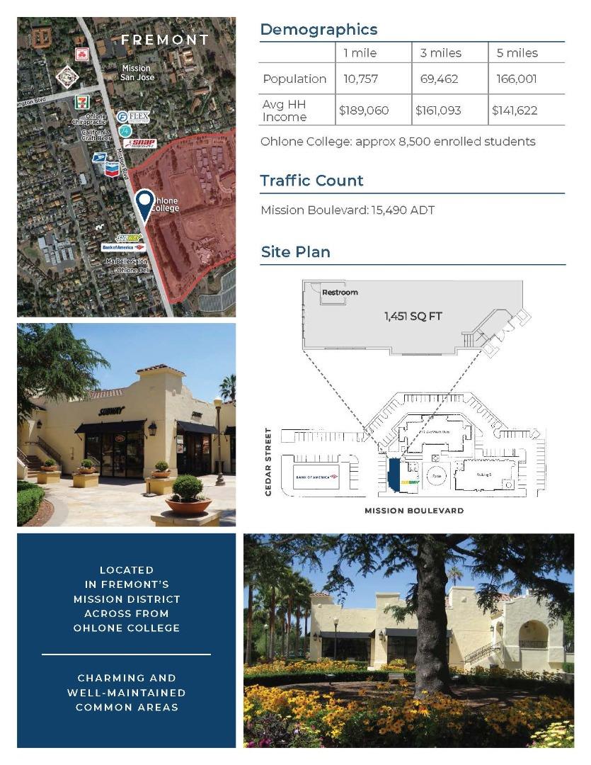 43587 Mission Boulevard, FREMONT, California 94539, ,Comm Industrial For Lease,For Rent,Mission Boulevard,40965073