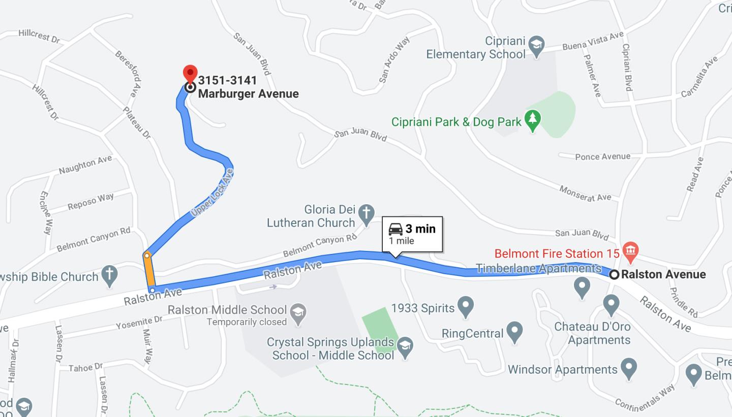 0 Lower Lock/Marburger, BELMONT, California 94002, ,Lots And Land,For Sale,Lower Lock/Marburger,40963575