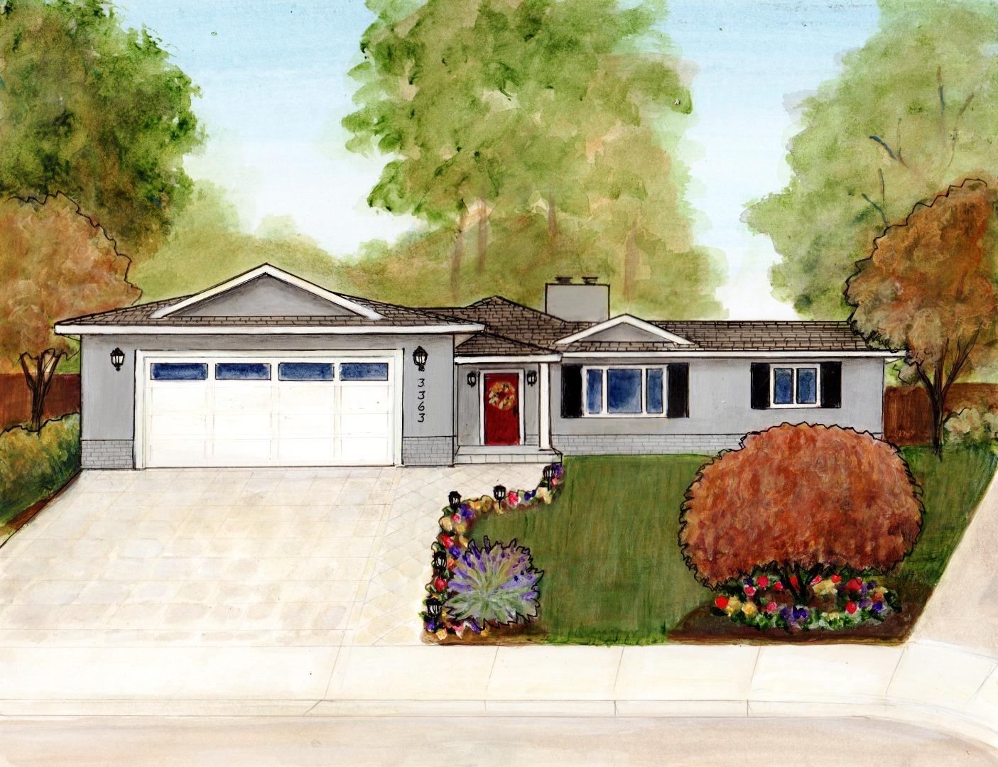 Detail Gallery Image 1 of 1 For 3363 Lubich Dr, Mountain View,  CA 94040 - 4 Beds | 2/1 Baths