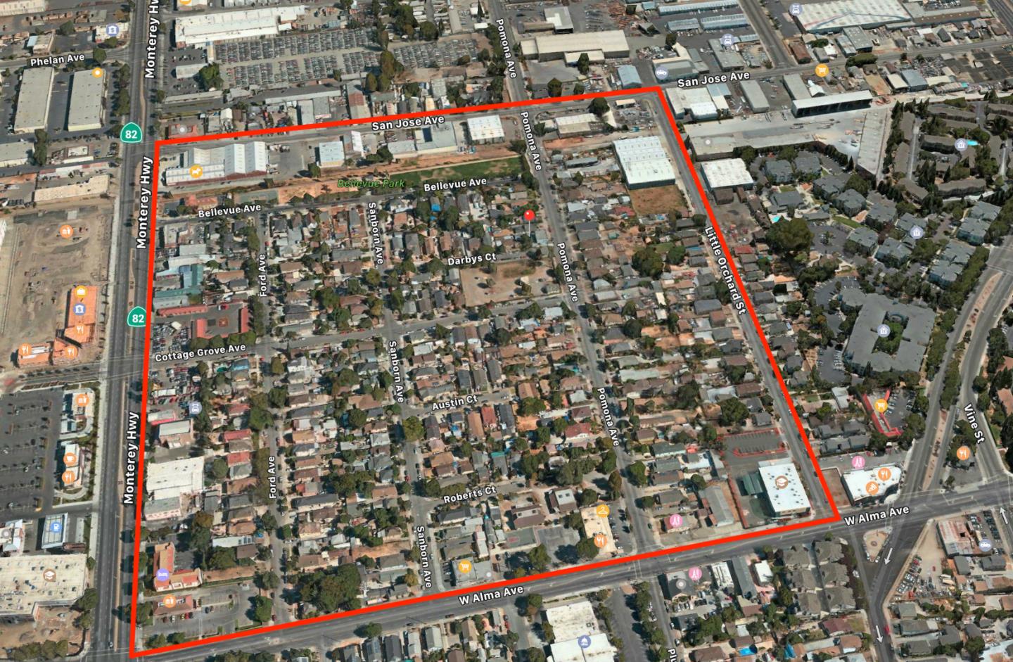 1552 Pomona Avenue, SAN JOSE, California 95110, ,Comm Industrial For Sale,For Sale,Pomona Avenue,40961911