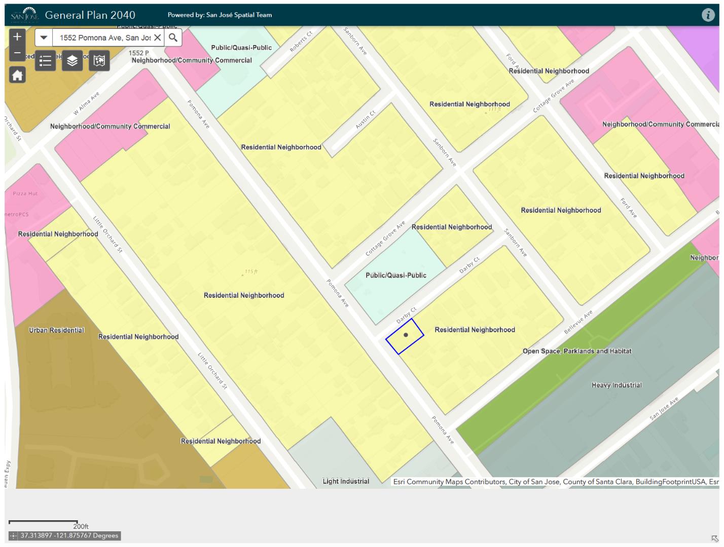 1552 Pomona Avenue, SAN JOSE, California 95110, ,Comm Industrial For Sale,For Sale,Pomona Avenue,40961911