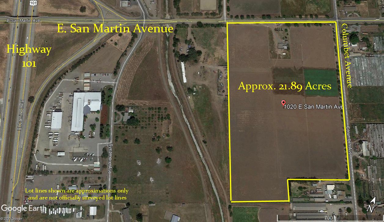 1020 San Martin Avenue, SAN MARTIN, California 95046, ,Lots And Land,For Sale,San Martin Avenue,40962058