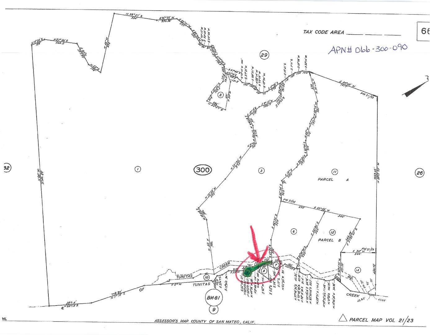 0 Tunitas Creek Road, HALF MOON BAY, California 94019, ,Lots And Land,For Sale,Tunitas Creek Road,40962236