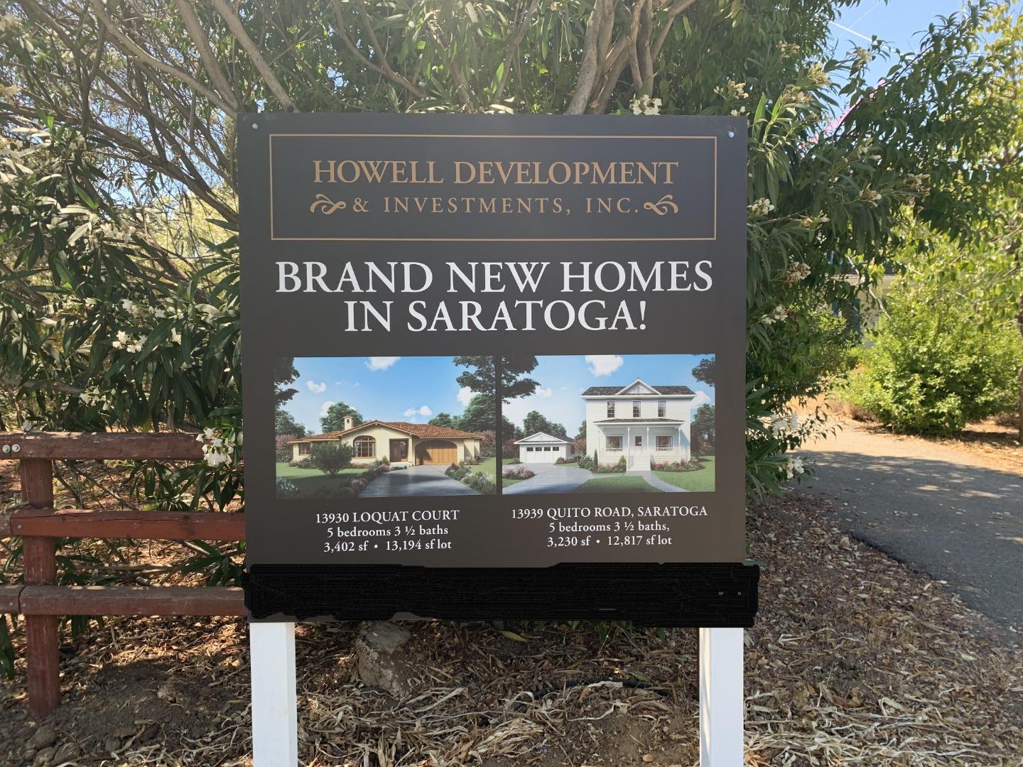 13939 Quito, SARATOGA, California 95070, ,Lots And Land,For Sale,Quito,40962955
