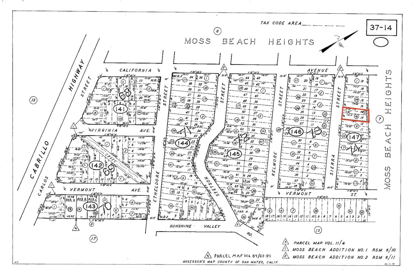 0 Sierra Street, MOSS BEACH, California 94038, ,Lots And Land,For Sale,Sierra Street,40963050