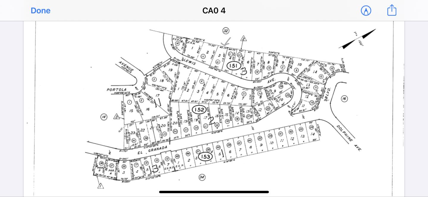 0 Lewis Avenue, EL GRANADA, California 94018, ,Lots And Land,For Sale,Lewis Avenue,40963369