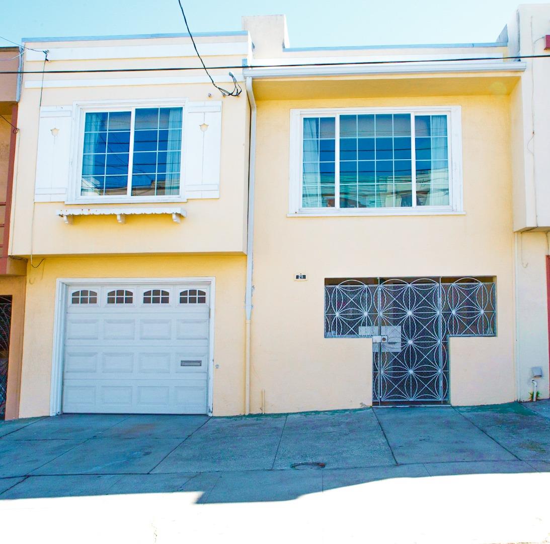 Detail Gallery Image 1 of 1 For 21 Pueblo St, San Francisco,  CA 94134 - 2 Beds | 1 Baths