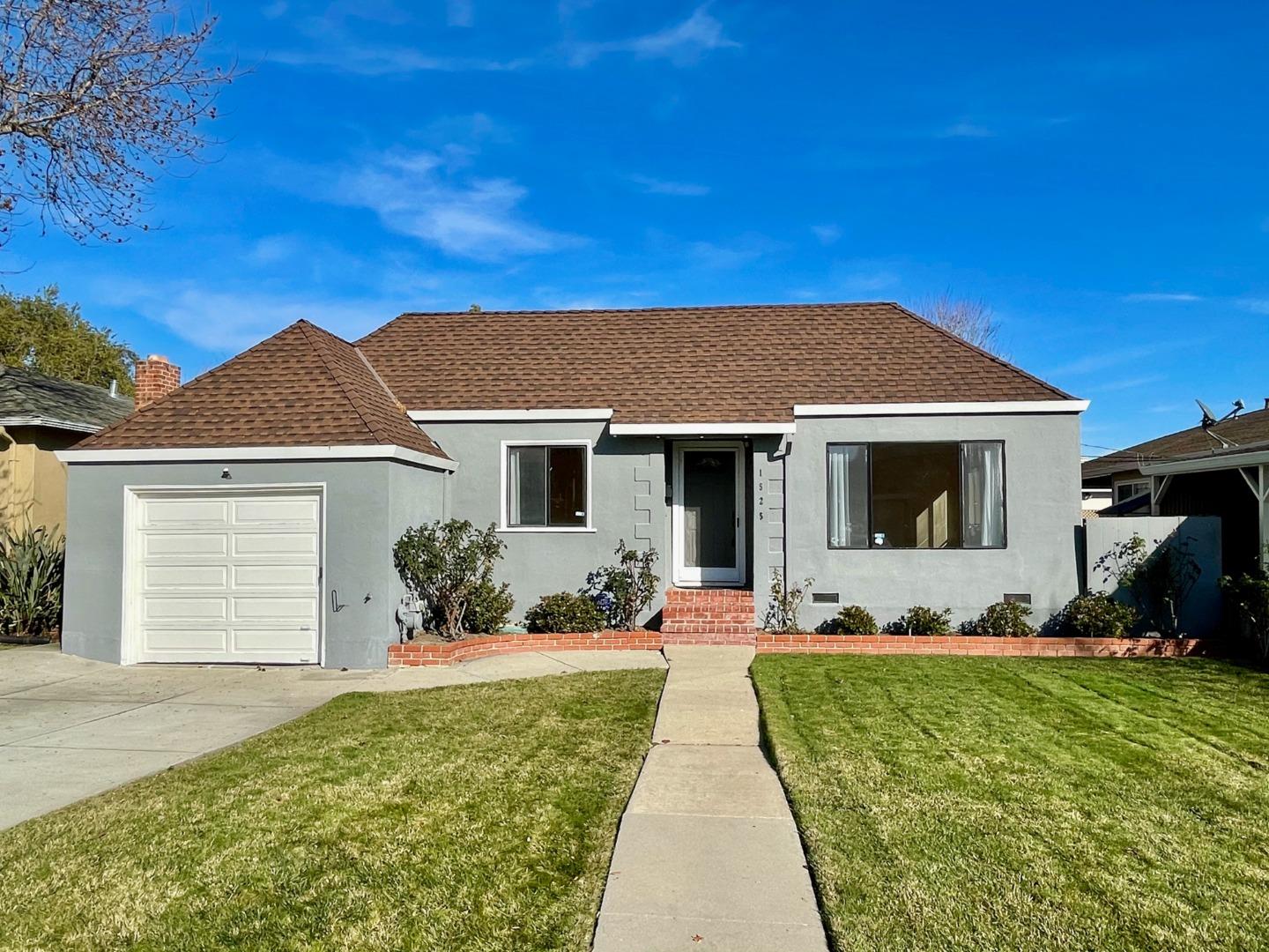 1525 S Grant St, San Mateo, CA 94402 3 Beds 1 Baths (Sold