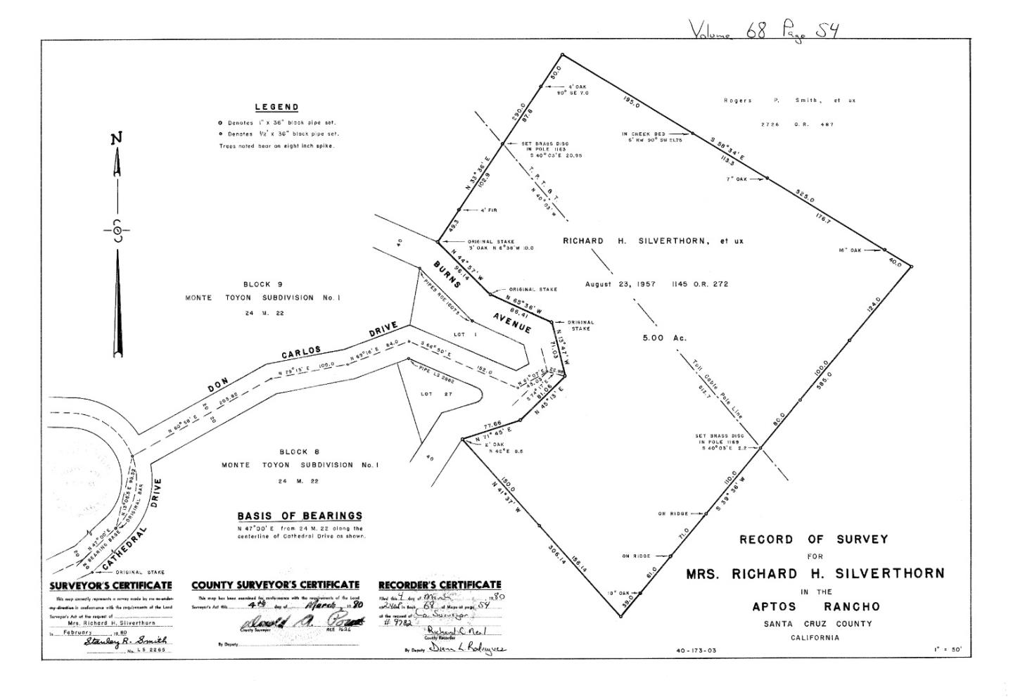 0 Don Carlos Drive, APTOS, California 95003, ,Lots And Land,For Sale,Don Carlos Drive,40963679