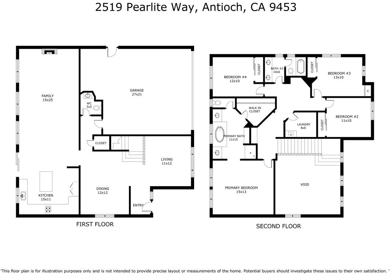 Detail Gallery Image 1 of 1 For 2519 Pearlite Way, Antioch,  CA 94531 - 4 Beds | 2/1 Baths
