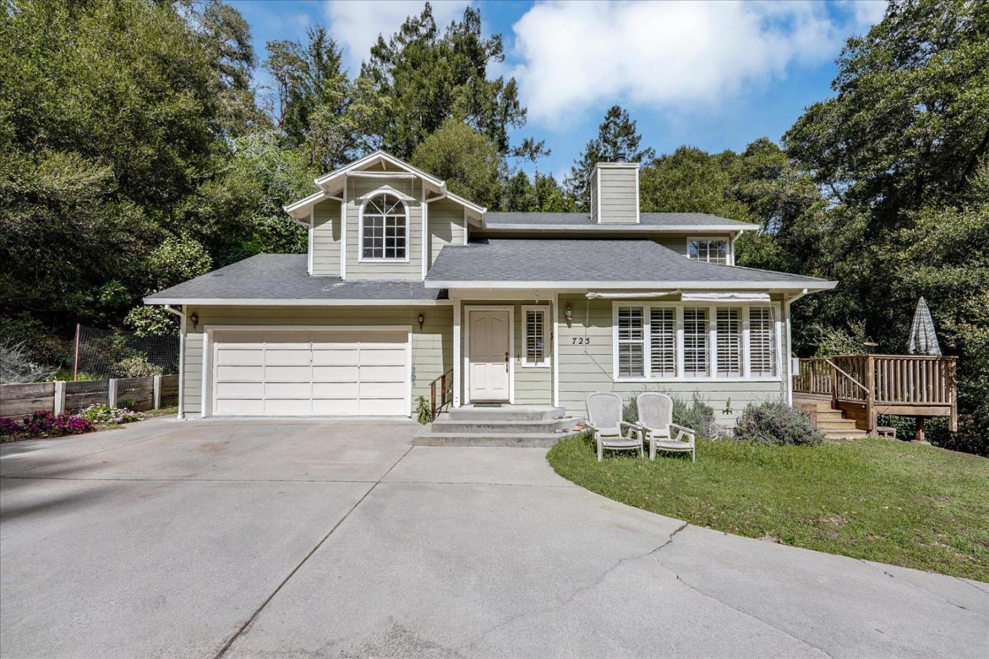 Detail Gallery Image 1 of 1 For 725 Sunrise Rdg, Scotts Valley,  CA 95066 - 3 Beds | 2/1 Baths