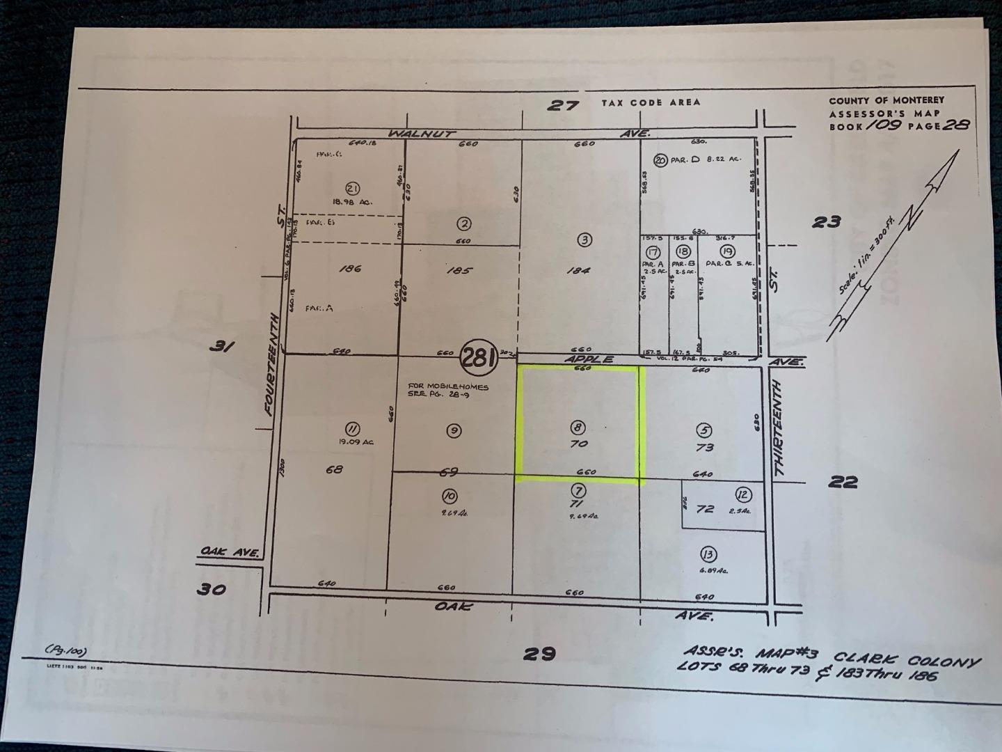 0 Apple, GREENFIELD, California 93927, ,Comm Lots And Land,For Sale,Apple,40963895