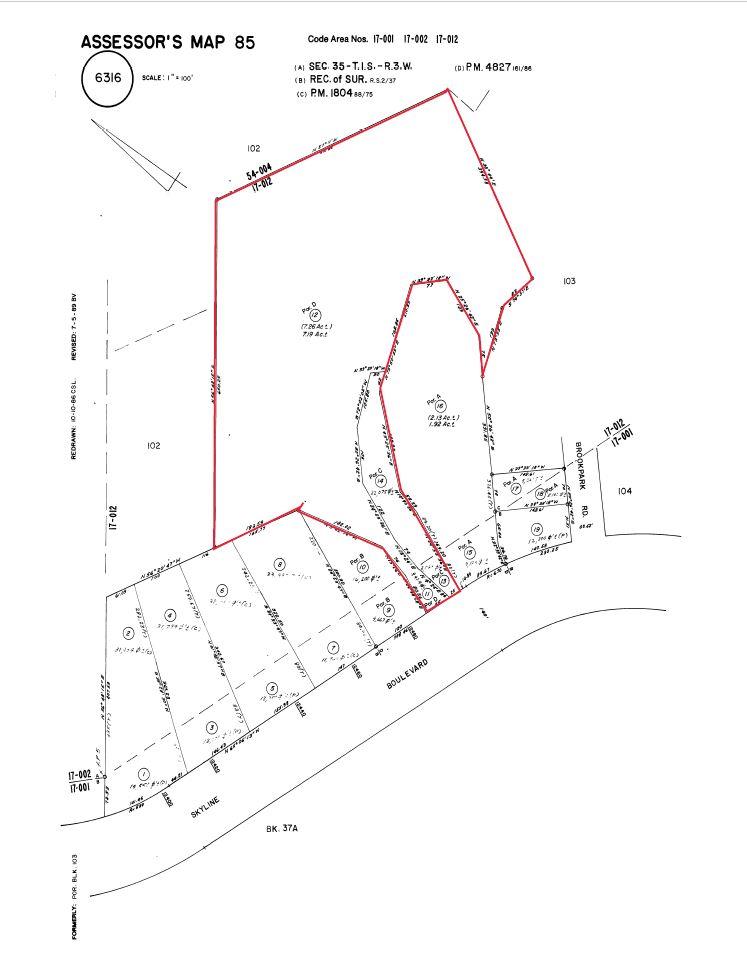 1 & 2 Skyline Boulevard, OAKLAND, California 94619, ,Lots And Land,For Sale,Skyline Boulevard,40964028