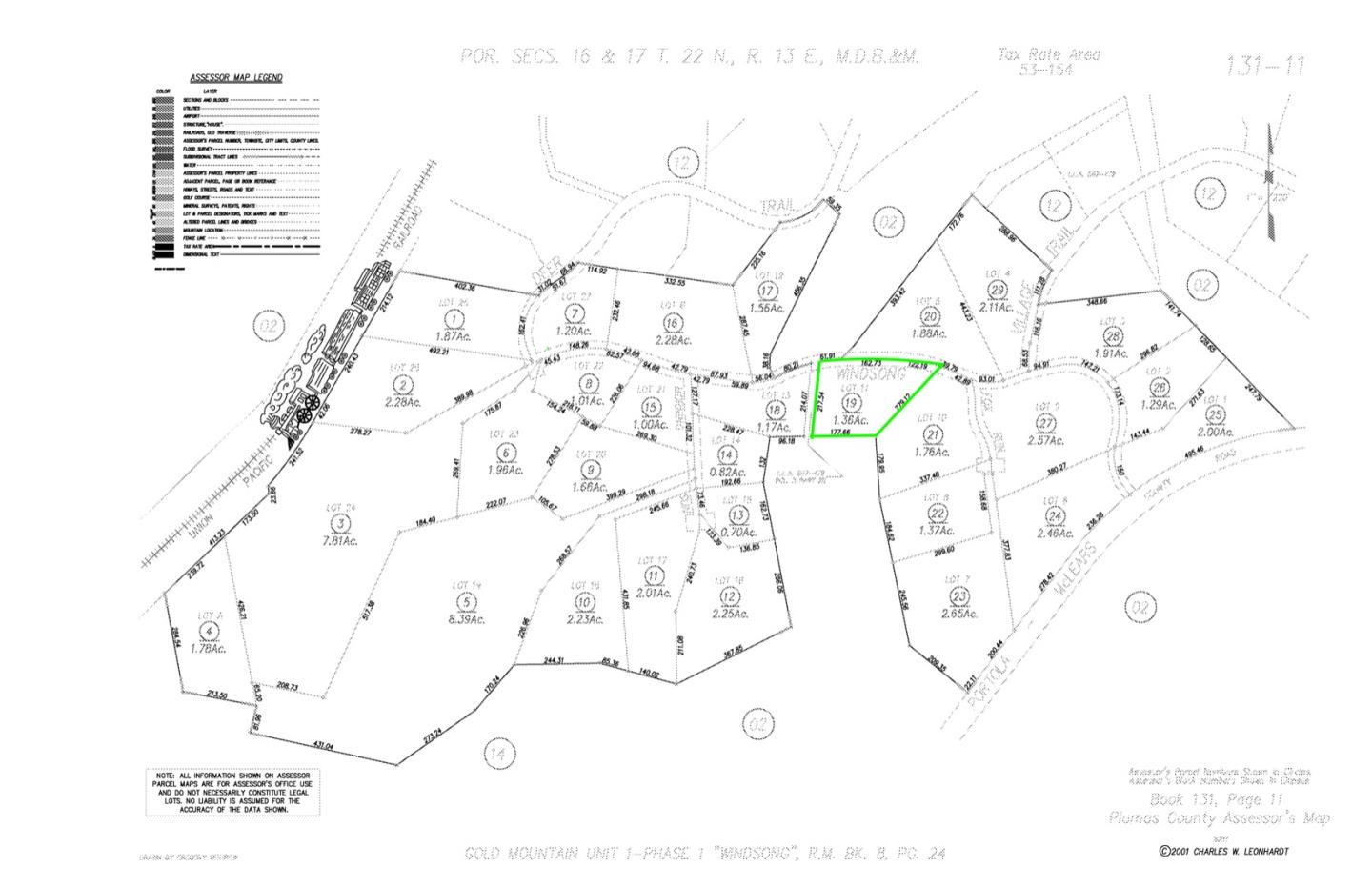 127 Windsong, PORTOLA, California 96122, ,Lots And Land,For Sale,Windsong,40964130