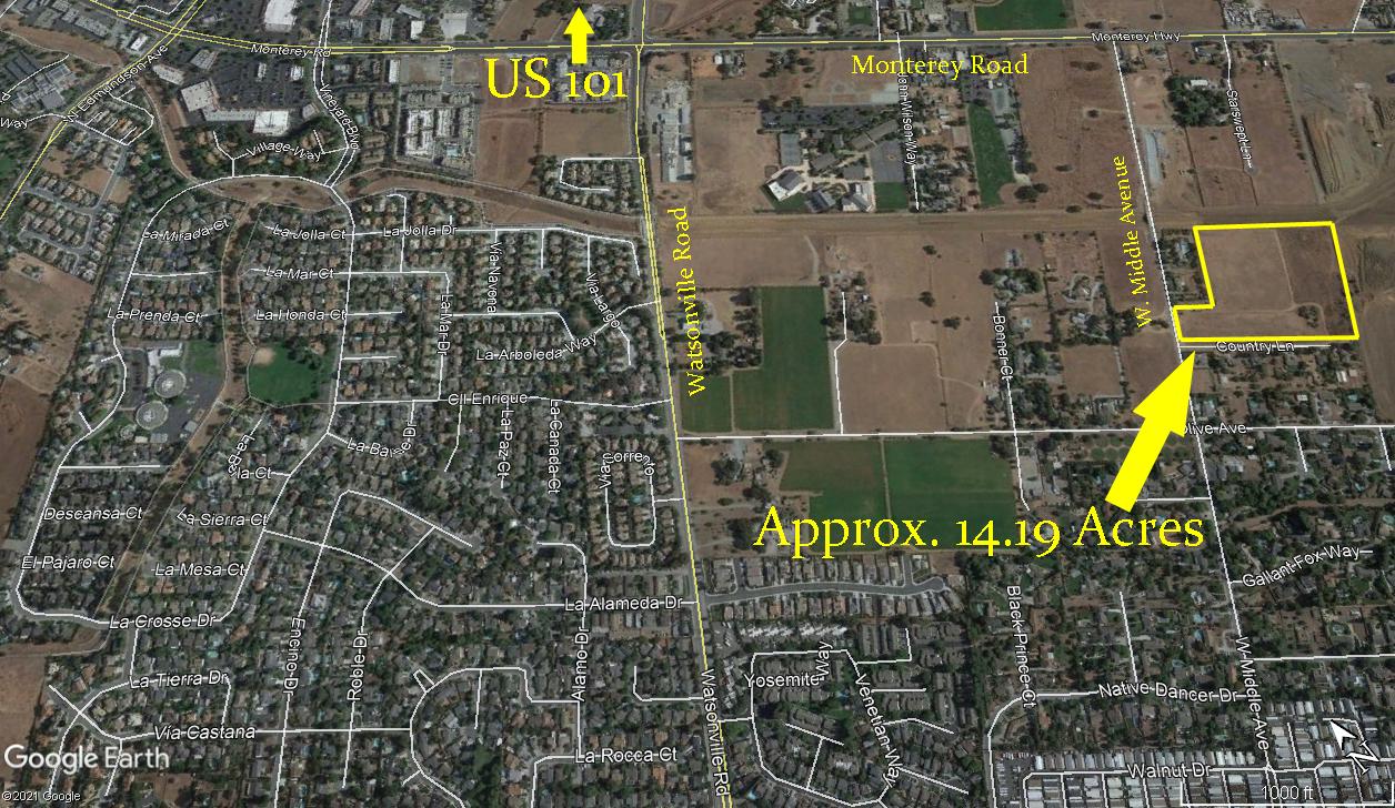 0 Middle Avenue, MORGAN HILL, California 95037, ,Lots And Land,For Sale,Middle Avenue,40964237