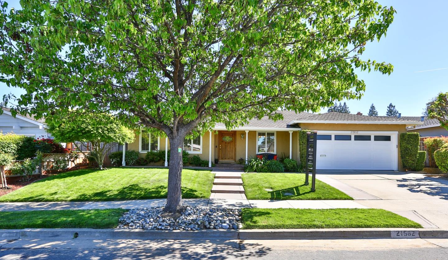 21582 Columbus Ave, Cupertino, CA 95014 4 Beds 2/1 Baths (Sold) ML81841245 MLSL