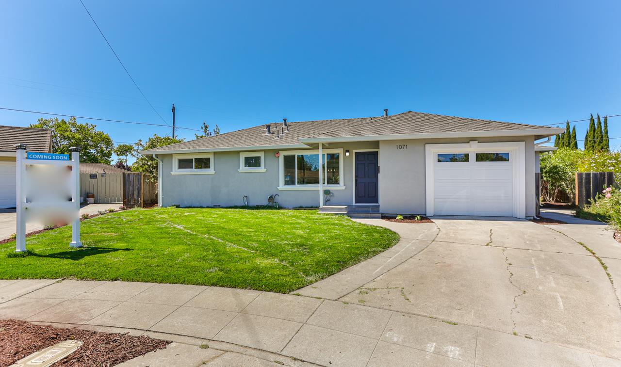 1071 Manhattan Ct, Sunnyvale, CA 94087 3 Beds 3/1 Baths (Sold