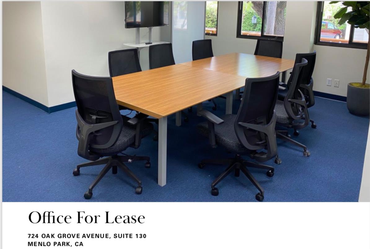 724 Oak Grove Avenue, MENLO PARK, California 94025, ,Comm Industrial For Lease,For Rent,Oak Grove Avenue,40964692