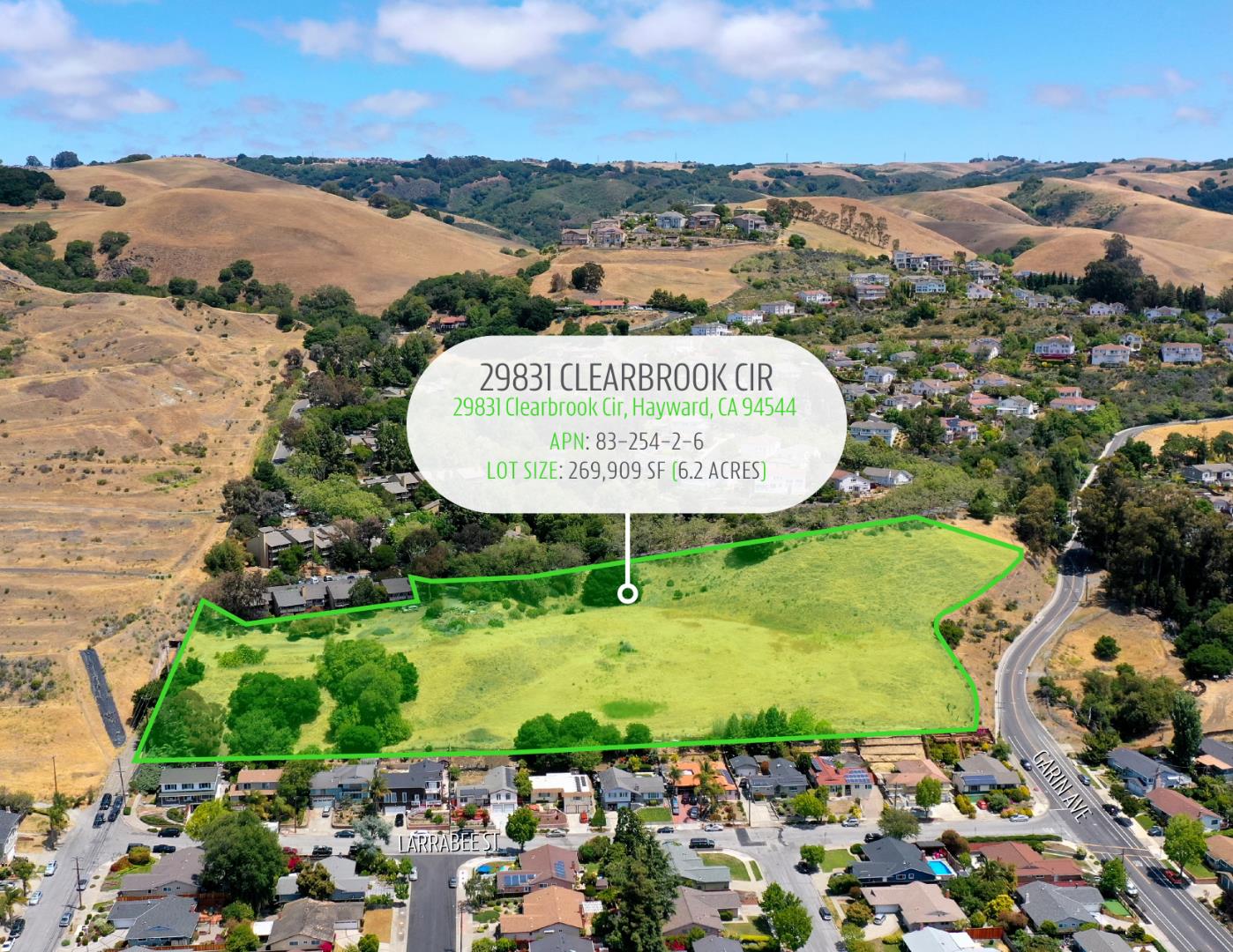29831 Clearbrook Circle, HAYWARD, California 94544, ,Comm Lots And Land,For Sale,Clearbrook Circle,40964792