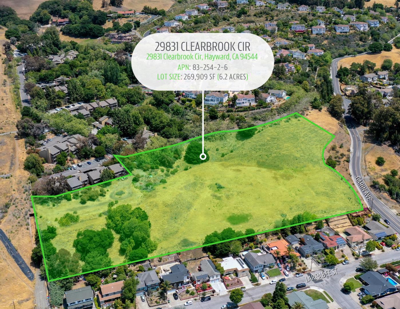 29831 Clearbrook Circle, HAYWARD, California 94544, ,Comm Lots And Land,For Sale,Clearbrook Circle,40964792