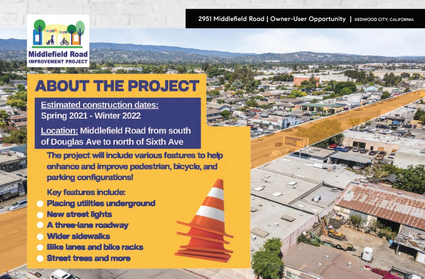 2951 Middlefield Road, REDWOOD CITY, California 94063, ,Comm Industrial For Sale,For Sale,Middlefield Road,40964788