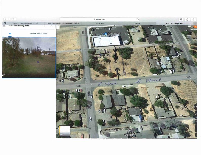 939 L Street, SAN MIGUEL, California 93451, ,Lots And Land,For Sale,L Street,40970089