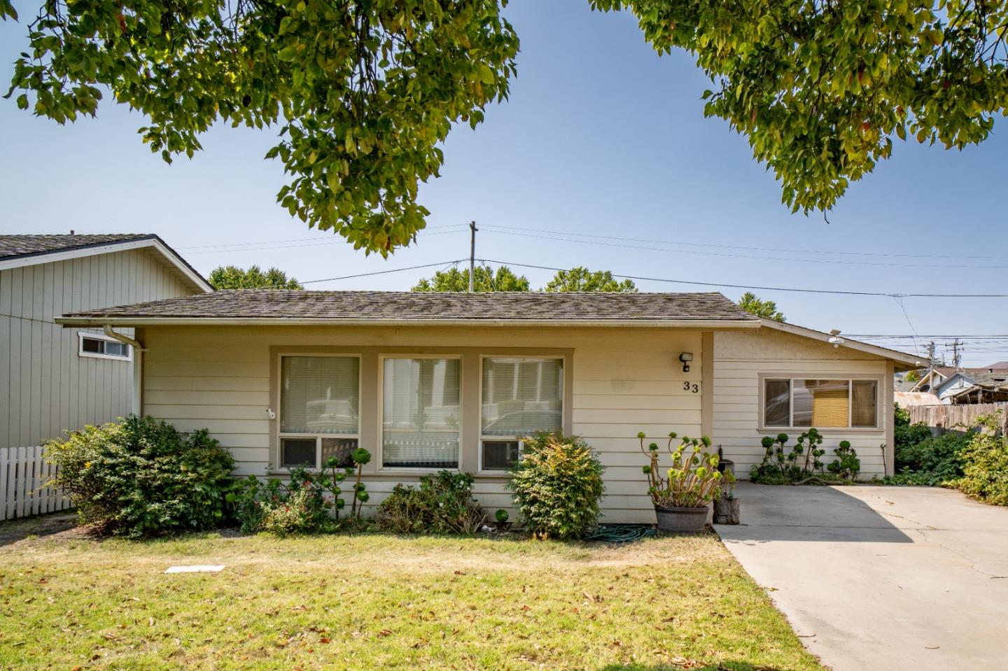 33 Fourth St, Spreckels, CA 93962 3 Beds 2/1 Baths (Sold