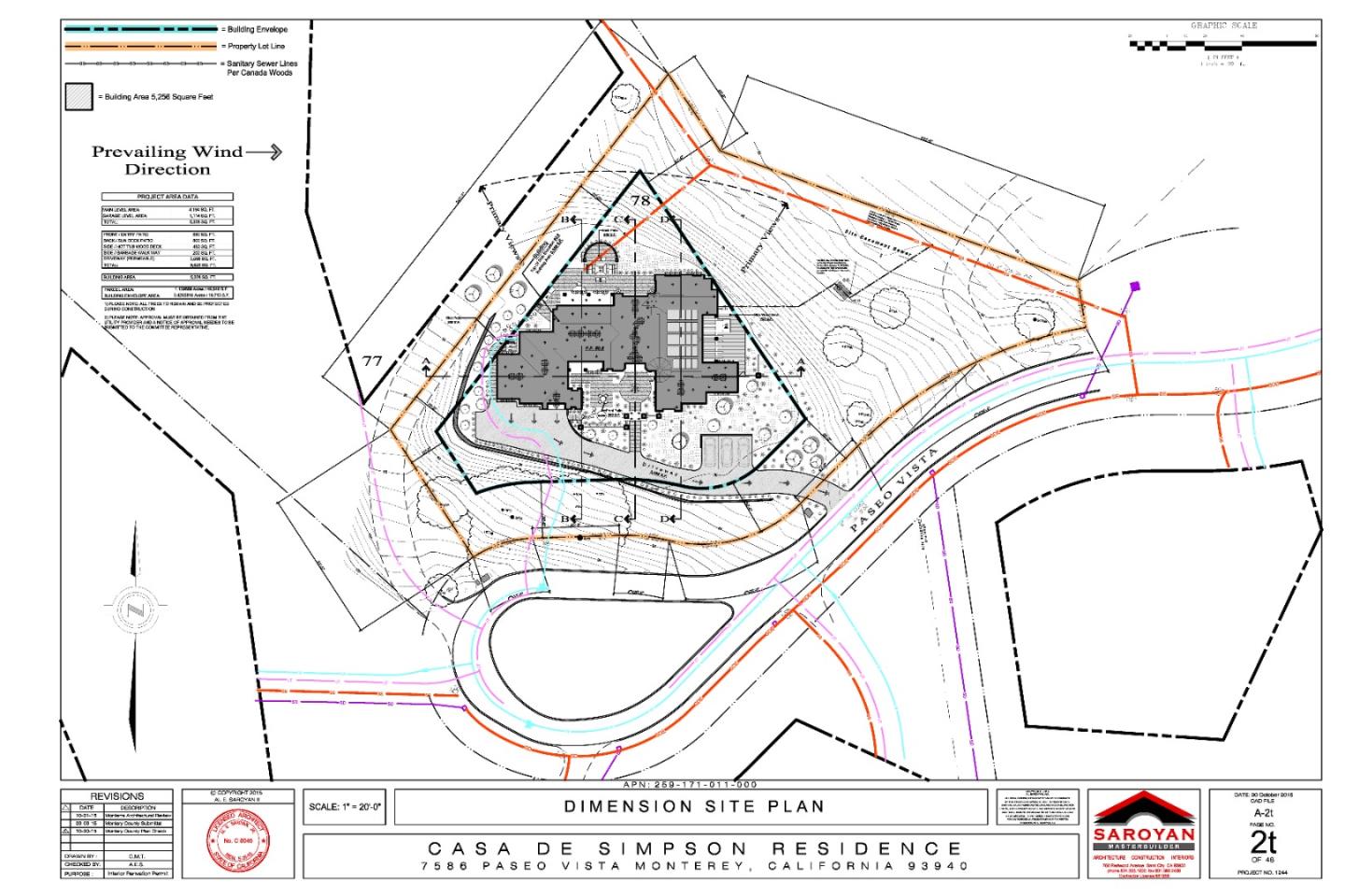 7586 Paseo Vista (Lot 78), MONTEREY, California 93940, ,Lots And Land,For Sale,Paseo Vista (Lot 78),40965355