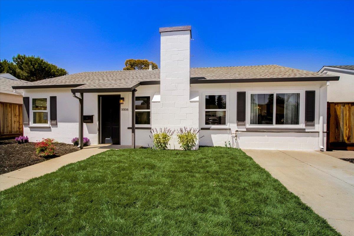 1008 Sylvan Dr, San Carlos, CA 94070 3 Beds 1 Baths (Sold