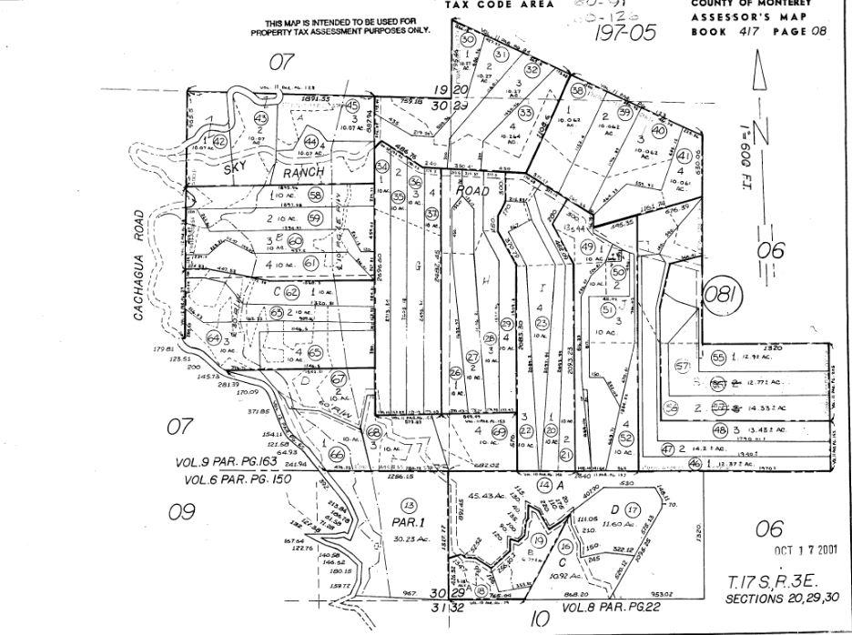 34951 Sky Ranch Road, CARMEL VALLEY, California 93924, ,Lots And Land,For Sale,Sky Ranch Road,40965752