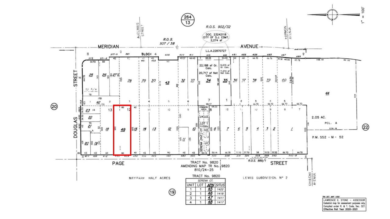 428 Page Street, SAN JOSE, California 95126, ,Lots And Land,For Sale,Page Street,40965787
